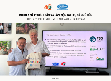 Intimex Mỹ Phước thăm và làm việc tại trụ sở 4C ở Đức