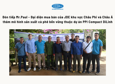 Intimex Mỹ Phước đón tiếp Mr.Paul - Đại diện mua bán của JDE khu vực Châu Phi và Châu Á (PPI Compact DiLinh)