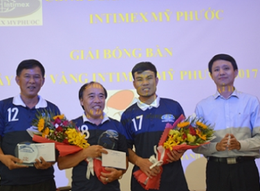 GIẢI BÓNG BÀN "CÂY VỢT VÀNG INTIMEX MỸ PHƯỚC 2017"