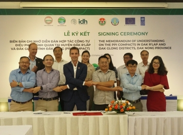 Intimex Mỹ Phước tham dự Lễ ký kết Diễn đàn hợp tác Công - Tư điều phối cảnh quan tại Đắk Nông (PPI Compact)