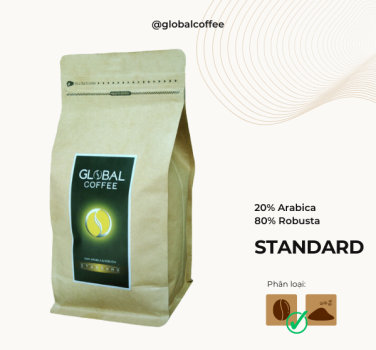 GLOBAL COFFEE - CÀ PHÊ HẠT RANG STANDARD