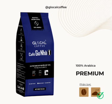 Cà phê rang xay GLOCAL COFFEE Café Gu Nhà 1 (100% Arabica)