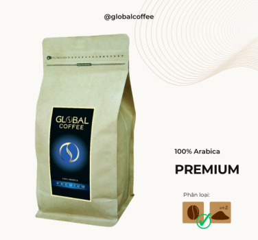 GLOBAL COFFEE - CÀ PHÊ HẠT RANG PREMIUM