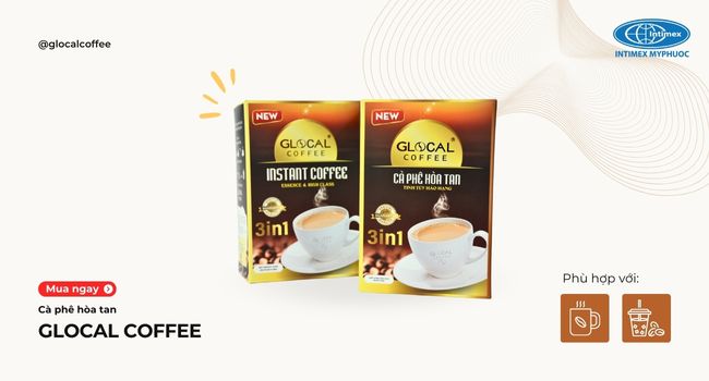 Cà phê hòa tan Glocal Coffee 3in1