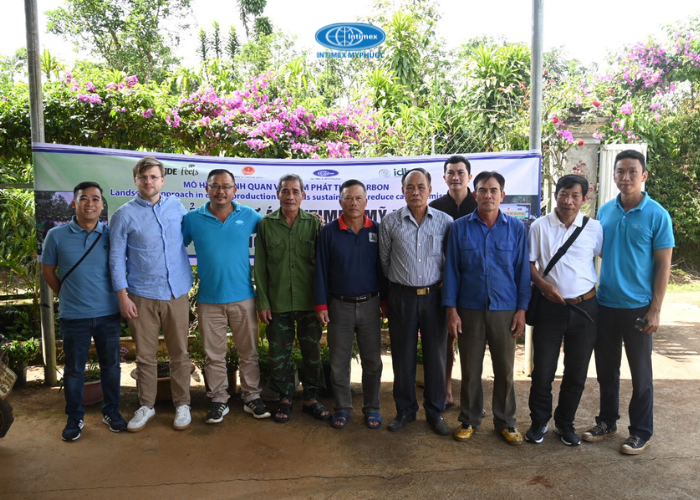 Intimex Mỹ phước đón tiếp Mr. Paul ghé thăm mô hình sản xuất cà phê tại Di Linh